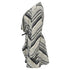 Women's Ba&Sh Ilda Open Knit Belted Cardigan in Black and White Polyester