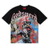 Godspeed T-shirts Skull Baseball Players Printed Cotton Casual Short Sleeves Men and Women