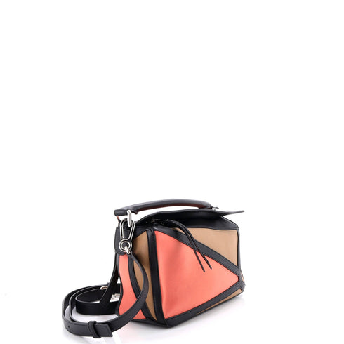 Puzzle Bag Leather Small