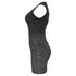 Women's Dsquared2 V-Neck Mini Dress in Grey Virgin Wool