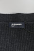 Women's Jil Sander Buttoned Cardigan in Grey Wool