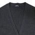 Women's Jil Sander Buttoned Cardigan in Grey Wool