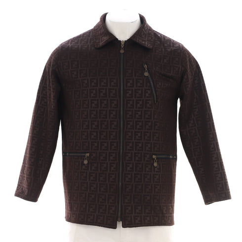Men's Vintage Reversible Zip Up Jacket Zucca Cotton