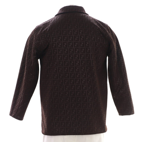 Men's Vintage Reversible Zip Up Jacket Zucca Cotton