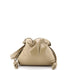 Flamenco Knot Clutch Leather Medium