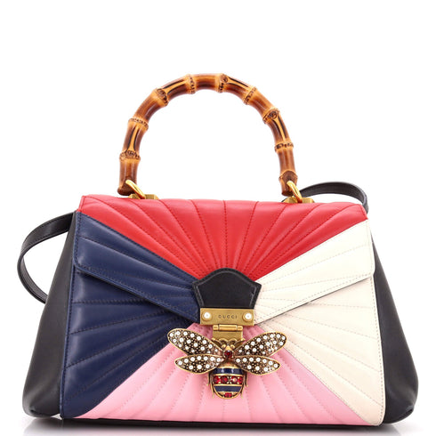 Sylvie Top Handle Bag Leather Medium