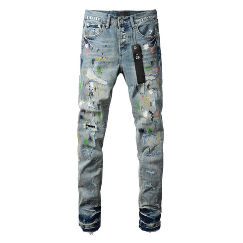 PURPLE Fashion Jeans 9072