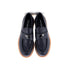 Men's Triangle Logo Loafers Spazzolato Leather