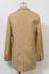 Women's Joseph Julia Oversized Open Blazer in Brown Linen