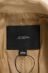 Women's Joseph Julia Oversized Open Blazer in Brown Linen