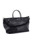 Rive Gauche Shopper Tote Embossed Leather Maxi