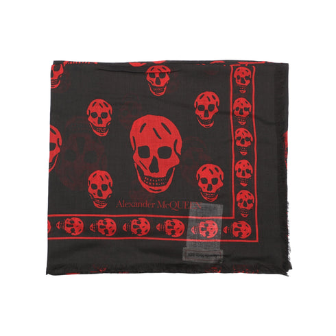 Skull Silk Scarf