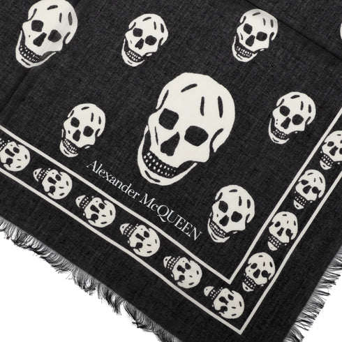 Skull Silk Scarf