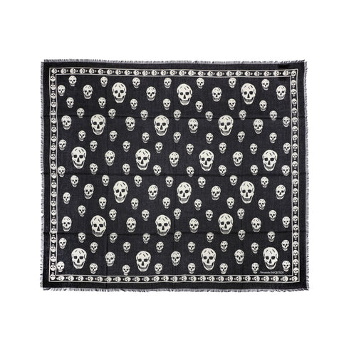 Skull Silk Scarf