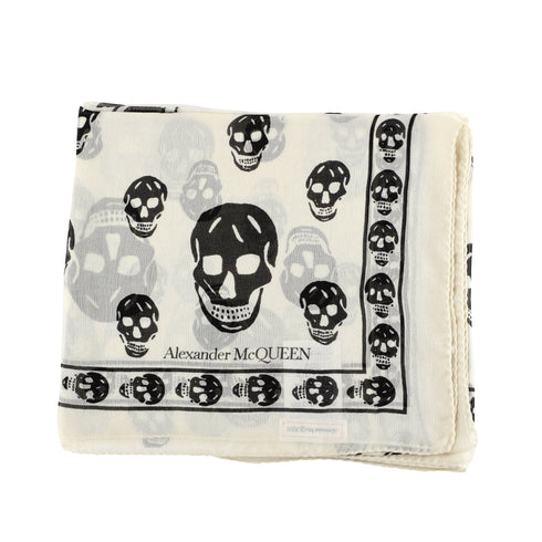 Skull Silk Scarf