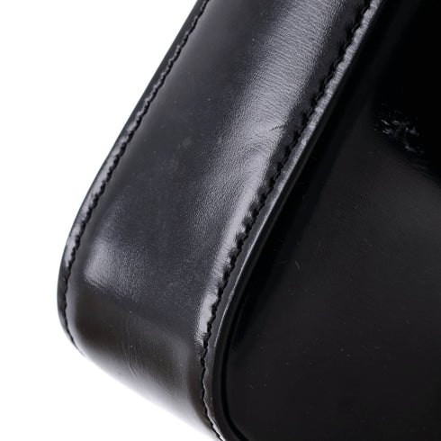 Triomphe Chain Shoulder Bag Leather Small