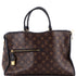 Popincourt NM Handbag Monogram Canvas with Leather MM