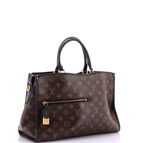 Popincourt NM Handbag Monogram Canvas with Leather MM