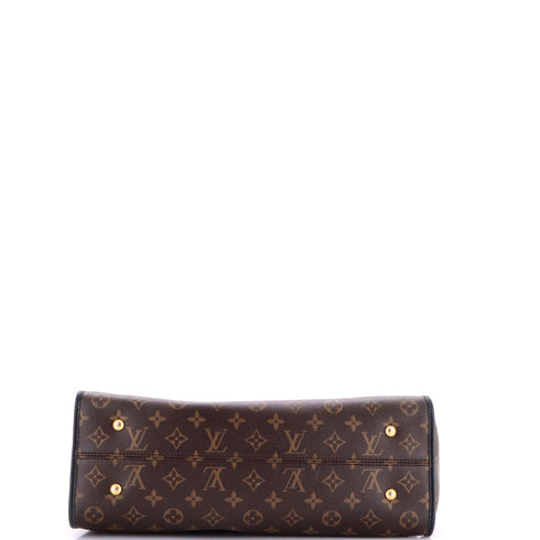 Popincourt NM Handbag Monogram Canvas with Leather MM