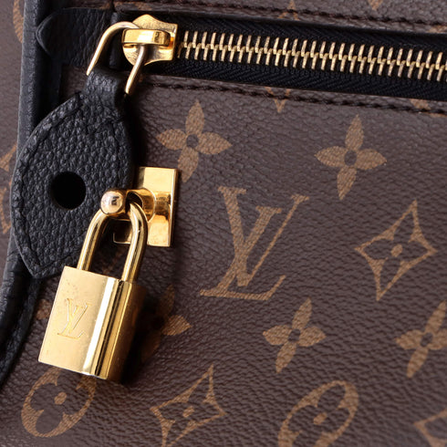 Popincourt NM Handbag Monogram Canvas with Leather MM
