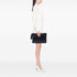 Diamond Double Stitch O Case Clutch Quilted Calfskin Large