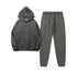 FW23 Embossed Relief Hoodie / Pants / Set - Gray