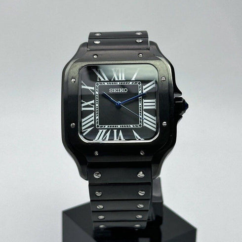 Seiko Mod Santos | Triple Black