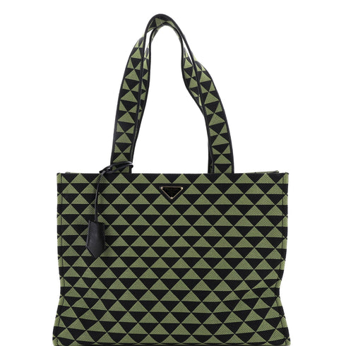 Symbole Shopper Tote Jacquard Horizontal