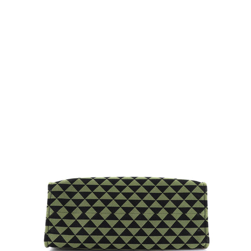 Symbole Shopper Tote Jacquard Horizontal
