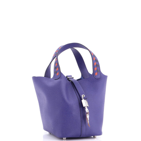 Picotin Lock Bag Tressage Epsom PM