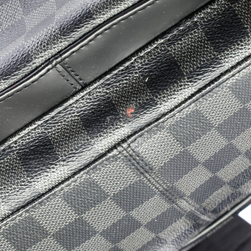 Josh Backpack Damier Graphite