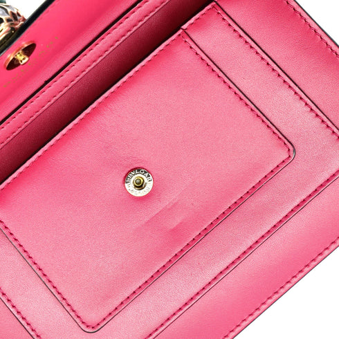 Serpenti Forever Chain Clutch Leather Mini