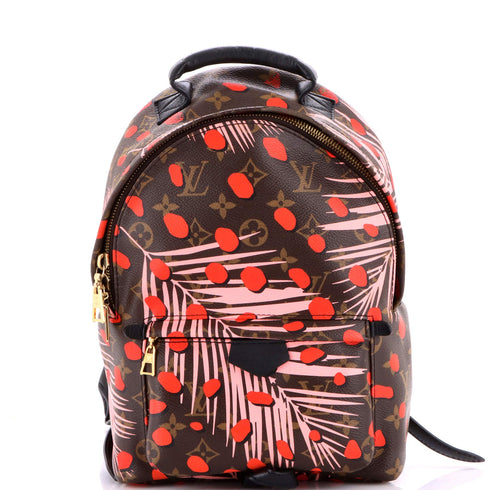 Palm Springs Backpack Limited Edition Monogram Jungle Dots PM