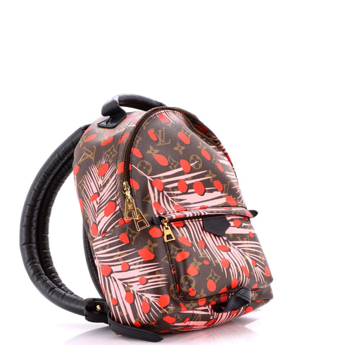 Palm Springs Backpack Limited Edition Monogram Jungle Dots PM
