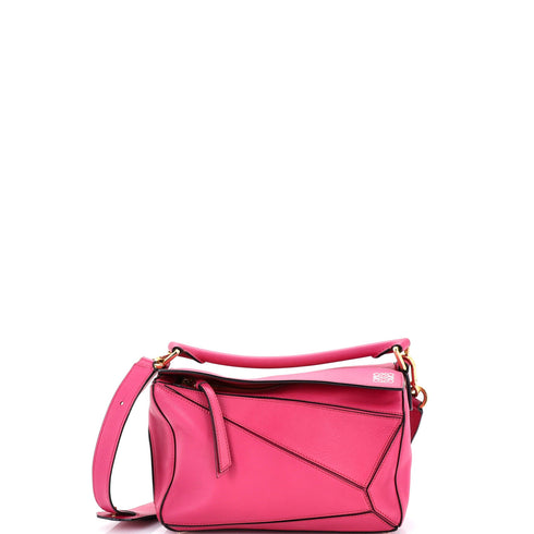 Puzzle Bag Leather Small