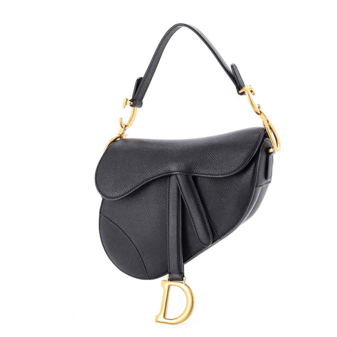 Saddle Handbag Leather Mini