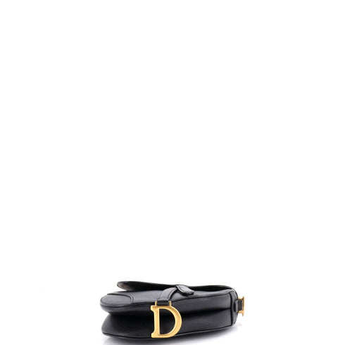 Saddle Handbag Leather Mini