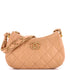 19 Zip Hobo Clutch with Chain Quilted Aged Calfskin