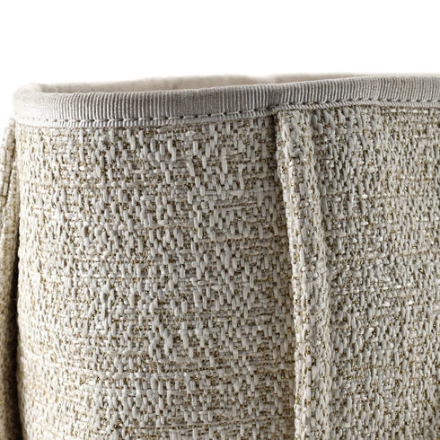 Deauville Tote Raffia with Glitter Detail Small