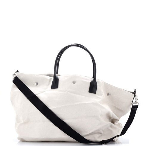 Rive Gauche Shopper Tote Canvas Maxi