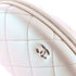 Zip Around Sunglasses Case with Chain Iridescent Lambskin