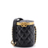 Crown Box Vanity Bag Quilted Lambskin Mini