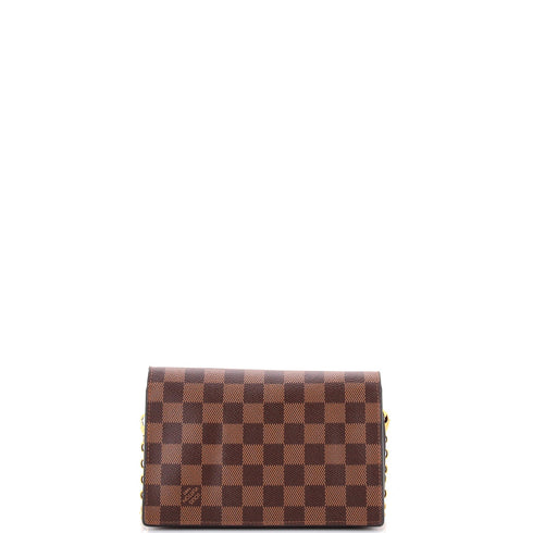 Vavin Chain Wallet NM Damier with Leather