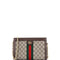 Ophidia Chain Shoulder Bag GG Coated Canvas Small
