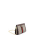 Ophidia Chain Shoulder Bag GG Coated Canvas Small