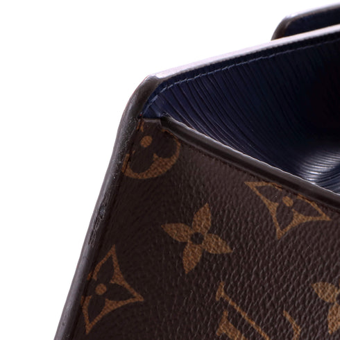Spring Street NM Handbag Monogram Vernis with Monogram Canvas and Epi Leather