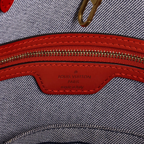 OnTheGo Tote Damier and Monogram Patchwork Denim GM