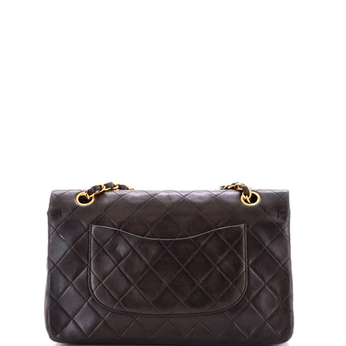 Vintage Classic Double Flap Bag Quilted Lambskin Medium