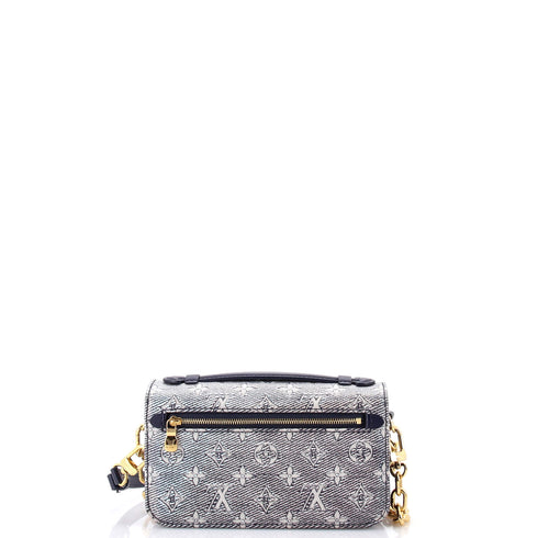 Pochette Metis Monoglam Jacquard Canvas East West