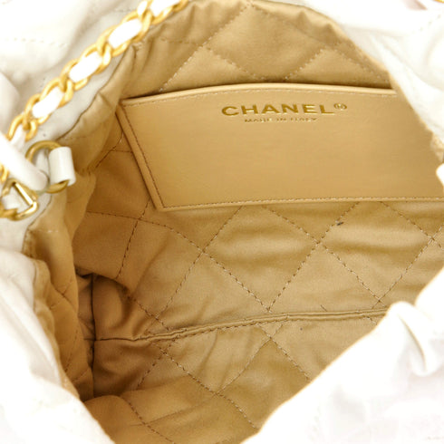 22 Chain Hobo Quilted Calfskin Mini